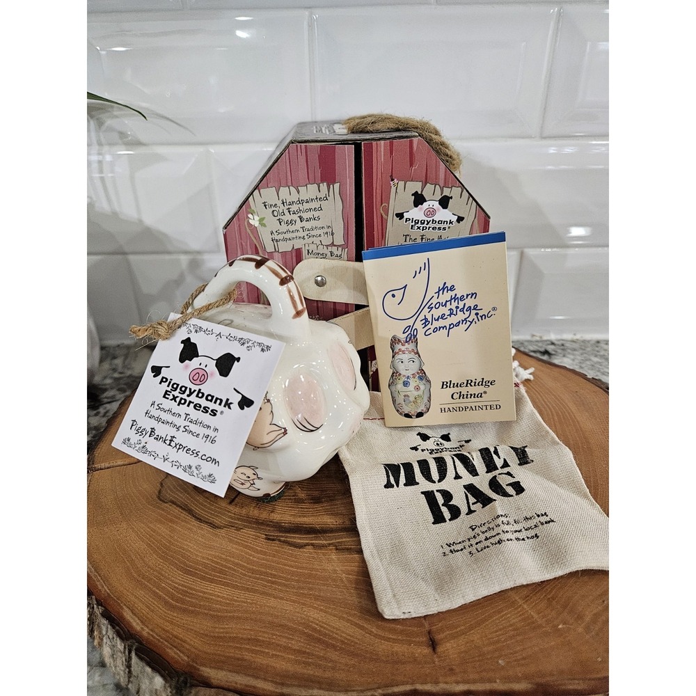 NEW" WHEN PIGS FLY" 3 INC PIGGY BANK